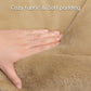 Hollypet Fluffy Plush Pet Dog Cat Couch Soft Calming Pet Sofa Bed for Medium Small Cats and Dogs, Light Brown