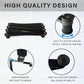 Lightweight Hockey Stick Handling Training Equipment for Enhanced Handling, for Puck Control - Solid, Portable, Durable and Multi-Angle Adjustable, Black