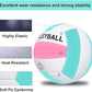 EVZOM Super Soft Volleyball Beach Volleyball Official Size 5 for Outdoor/Indoor/Pool/Gym/Training Premium Volleyballs Equipment Durability Stability Sports Ball