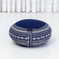 Leewadee Meditation Cushion Set – 1 Round Zafu Meditation Pillow and 1 Square Roll-Up Zabuton Meditation Mat, Pillows Bundle Filled with Kapok