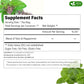FreshDrinkUS, Premium Tulsi Peppermint Herbal – 30 Tea Bags, 100% Natural, Blend of Tulsi Holy Basil Leaves, and Peppermint Leaves. Made with Natural Material Tea Bags. No Sugar, Vegan.