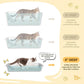 LIHONG Stainless Steel Cat Litter Box for Cat and Rabbit, Odor Control Litter Box Non Slip Rubber Feet. Odor Control, Non Stick, Never Bend 16" L x 12" W x 4" H