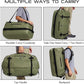 Haimont Large Waterproof Duffel Backpack Roll-Top Heavy Duty Dry Duffle Bag for Boating, Travel, Motorcycle, Kayaking, Camping, 60L