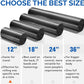 Yes4All Medium Firm Round PE Foam Roller 12, 18, 24, 36 Inches for Pilates, Yoga, Stretching, Balance & Core Exercises