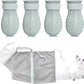 Anti-Scratch Silicone cat Shoes,Cat Claw Covers,Adjustable Multifunctional Anti-Bite Shower net Bag，Cat Grooming Mesh Bag,Cat Bathing Bag(Grey-2)