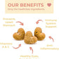 Sweet Potato Dog Treats Organic Ingredients Grain Free Non-GMO Highly Digestible Dog Biscuits Made in USA (8oz)