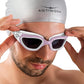 AqtivAqua Swimming Goggles, DX Wide View Swim Goggles for Adult Men Women, Anti Fog No Leaking