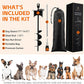 Snagle Paw Dog Tie Out Stake with Lock-Cap Prevents Pulling Out - Heavy Duty 360°Swivel Dog Stake for Outside,Yard, Beach & Camping - Rust Proof Ground Anchor for Dog Cable,Leash,Tether,up to 220 lbs