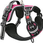 Timos No Pull Dog Harness, No Choke Front Lead Dog Reflective Harness, Adjustable Soft Padded Pet Vest with Easy Control Handle for Small Medium Large Dogs, S