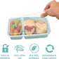 Bentgo 20-Piece Lightweight, Durable, Reusable BPA-Free 2-Compartment Containers - Microwave, Freezer, Dishwasher Safe - Mint