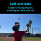 LoFli Limited-Flight Training Baseballs - Regulation Size & Weight, Soft, Safe & Durable - Indoor & Outdoor Practice for Kids & Adults – 6 Pack – Yellow