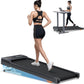 WELLFIT Walking Pad Treadmill with 10% Auto/Manual Incline for Home Office Apartment– 360 LBS Capacity, Under Desk Treadmill with Hiking Climbing Mode for Efficient Fat-Burn, Wide Running Belt