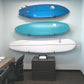 COR Surf Surfboard Wood Rack for Long Boards and Short Boards Works Indoor and Outdoor