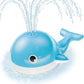Baby Bath Toys for 6-12 Months, Rechargeable Bath Toys for Babies 6-18 Months, Whale Bath Toy Sprinkler for Toddlers 1-3 2-4, Light Up Bath Toy for Kids, Infant Bathtub Toys