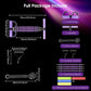 2025 Upgrade Pedal Resistance Band, 4-Tube Elastic Sit Up Pull Rope for Men and Women, Pedal Puller for Strength Training, Foot Resistance Rope for Physical Therapy, with 5Pcs Exercise Bands