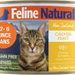 Feline Natural New Zealand Canned Catfood Wet Food, High-Meat, Low-Carb, & Grain Free Cat Food Wet, Chicken Feast, 6 oz, Pack of 12