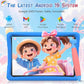 Kids Tablet 10 inch, Android 15 Tablets for Kid, Parental Control, Pre-Installed Kiddos Software & Kids Space, Includes Case & Stylus Pen, 12GB RAM 64GB ROM, 2TB Expand, HD IPS Screen(Blue)