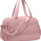 Gym Bag for Women, Travel Duffle Bags with Wet Pocket, Lightweight Carry on Bag Overnight Weekender Duffel Bag, Water Resistant (Mauve Pink)