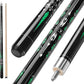 Pool Cue, 58" Billiard Cue Stick 2-Piece 13mm Maple Wood Pool Cue Stick 18 19 20 21oz for Bar House Pool Table Sports
