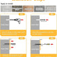 Cat Wall Shelves and Furniture Set with Condos, Perches, Bridge Ladders, Sisal Scratching Posts - Steps and Houses for Cats (C)