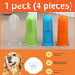 4 Pack Pet Tooth Brushing Kit – Extra Soft Finger Toothbrushes for Cats & Dogs Gentle Plaque & Tartar Removal, Freshens Breath Pain-Free Teeth Cleaning for Small to Large Pets