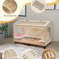 Hamster Cage Large 32 inch Guinea Pig Cages Hamster Cages Enclosure and Habitats Mice Rat Cage with Platform Openable Top Acrylic Sheets Wooden Chewproof Small Animal Cage for Hedgehog Mouse Gerbil