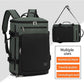 Kalesi Gym Duffle Bag Backpack 4-Way Waterproof with Shoes Compartment for travel Sport Hiking laptop Business-grey