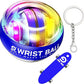 Wrist ball gyroscope forearm trainer, Torque ball, power, automatic start wrist strengthener,