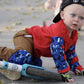 Soft-Style Kids Knee and Elbow Pads with Bike Gloves, Flexible Impact-Resistant Gear for Ages 2-11, Designed for Balance Bikes, Roller-Skating, and Skateboarding