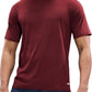MIER Men's Dry Fit Workout T-Shirts Athletic Running Tee Short Sleeve Crew Neck Gym Tops, Polyester, Moisture Wicking