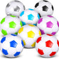 HyDren 8 Pcs Soccer Balls Bulk with Pump Deflated Official Size Sport Soccer Ball for Kid Adult Game Match Indoor Outdoor Gift for School Sports Game Birthday Party Gift Back to School