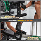 GXMMAT Leg Extension and Curl Machine - Professional Lower Body Workout Equipment for Home Gym, 400lbs Capacity with Adjustable Backrest & Leg Roller, Compact Design (47.24"x42.13"x16.54")