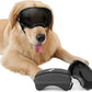 NAMSAN Dog Goggles Large Breed, UV Protection, Driving Doggie Sunglasses for Medium to Large Dogs, Wide Glasses Full Eye Protection, Anti-Fog Windproof, Adjustable, Black