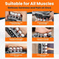 Zevessa Massager - Relief Wave Pro 3, Reliefwave Massager - 16-Head Massage Gun Set, 30 Intensity Levels with 16 Massage Heads, Quiet Percussion Massagers for Legs, Waist, Buttocks Muscles (Black)