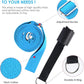 Door Flexibility & Stretching Leg Strap - Great for Ballet Cheer Dance Gymnastics or ANY Sport Leg Stretcher Door Flexibility Trainer Premium stretching equipment