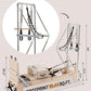 Pilates Reformer Machine, Quick-Assembly Studio Grade Pilates Equipment for Gym and Home, Oak Wood Pilates Reformer with Reformer Accessories