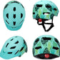 Kids Bike Helmet,Bavilk Kids Boys Girls Bike Helmets with LED Light Detachable Visor Children Youth Teen Multi-Sport for Skating Cycling Scooter Skateboard Adjustable & Lightweight 19.7"-22.4"