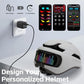 Smart Bike Helmet with Light: Bicycle Helmets for Adult Teens for Mountain & Road Cycling Electric Scooter Skateboard Skating