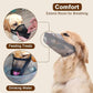 Crazy Felix Nylon Dog Muzzle for Small Medium Large Dogs Dachshund Beagle Poodle Labrador, Air Mesh Breathable and Drinkable Pet Mouth Guard for Anti-Biting Chewing Scavenging(XXXS, Black)