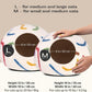 MEOWFIA Cat Cave – Premium Felt Cat Bed for Indoor Cats, Handmade 100% Merino Wool (Medium, Ivory Rainbow)