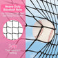 6'X6' Baseball Softball Practice Net,Pitching Net,Batting Net,with Bonus Strike Zone,Target and Bow Frame,for Hitting,Pitching,Catching