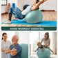 Trideer Yoga Ball – Anti-Burst Exercise Ball for Pregnancy, Office, Birthing, Stretching & Core Workout – Home Gym & Therapy