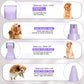 Dog Grooming Clippers Kit-Electric Rechargeable Cat Trimmer Tools-Cordless Quiet Pet Nail Paw Grinder-4 in 1 Multifunctional Low Noise Shaver-Razor for feet Face Ears Toenail Eye