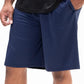 DEVOPS Men's 2-Pack Loose-Fit 10" Workout Gym Shorts with Pockets
