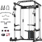 MAJOR FITNESS Drone1 Power Cage - Multi-Function Power Rack for Home Gym, Squat Rack, Cable Crossover System, for Strength Training, Heavy-Duty Steel Construction