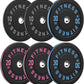2 Inch Bumper Plates，10-500lbs，Barbell Rubber Olympic Weight Plates Set for Home Gym, Strength Training & Weight Lifting, Multiple Options Colors