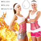60 Meters Rose Red Osmotic Plastic Body Wrap, Workout and Sweat Enhancer Stomach Wrap Body Wrap Film Applicator Power Wrap(1 Rolls)