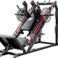 RitFit Gazelle Pro 3 in 1 Leg Press and Hack Squat Machine - High-Tensile Steel Leg Press Machine, 2000 lbs Capacity, Adjustable Angles, Hack Squat Machine with Weight Storage