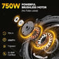 Electric Bike for Adults 20" Fat Tire,750W Motor 52V 13AH Removable Battery Max Range 35 Miles,28MPH,Folding EBike with Shimano 7 Speed and Adjustable Seat for Commute Mountain Snow