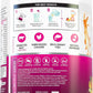 Multi Collagen Burn: MultiType Hydrolyzed Protein Peptides with Hyaluronic Acid, Vitamin C, SOD B Dimpless, Types I, II, III, V and X, with Caffeine 30 Servings Tropical Punch Flavored